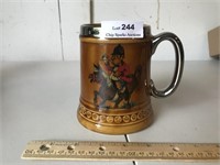 Lord Nelson Pottery Fox Hunter Stein Mug
