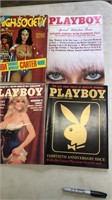 12 play boy magazines- 1980-1984
