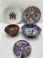 Plates ( Germany, Japan) and Japanese and Indian