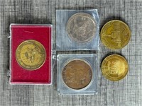 (5) Various Historic Medals