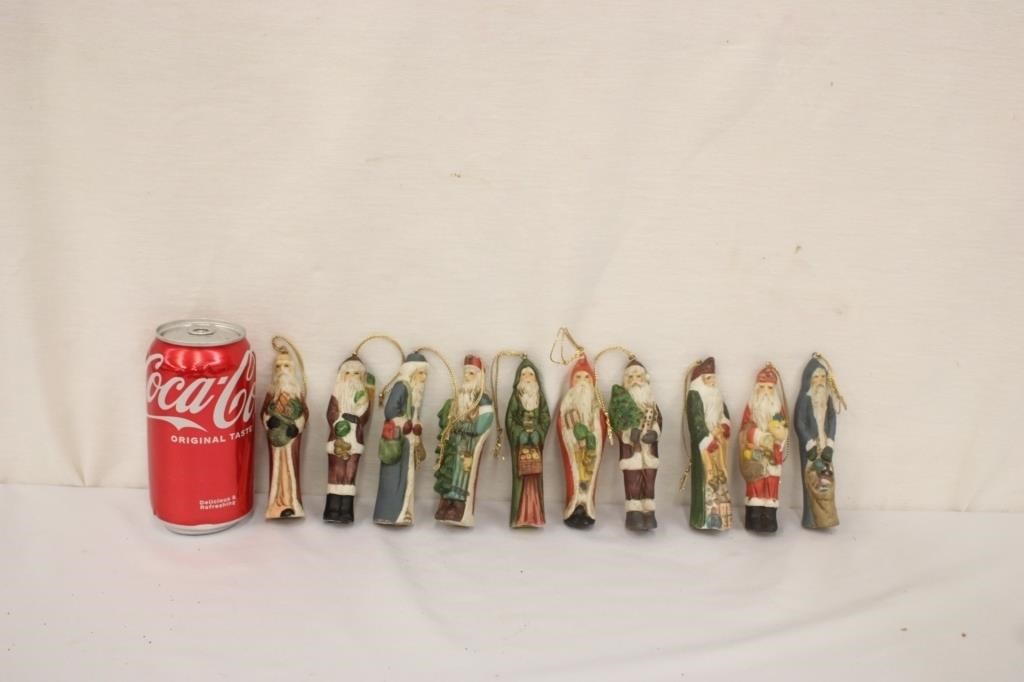 10 Old World Santa Ornaments