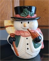 Rosegarden Frosty the Snowman Cookie Jar