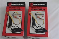 Two Slingshots-In Box by Marksman