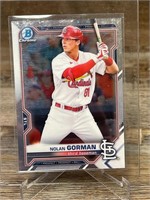 2021 Rookie Baseball Nolan Gorman Bowman Chrome