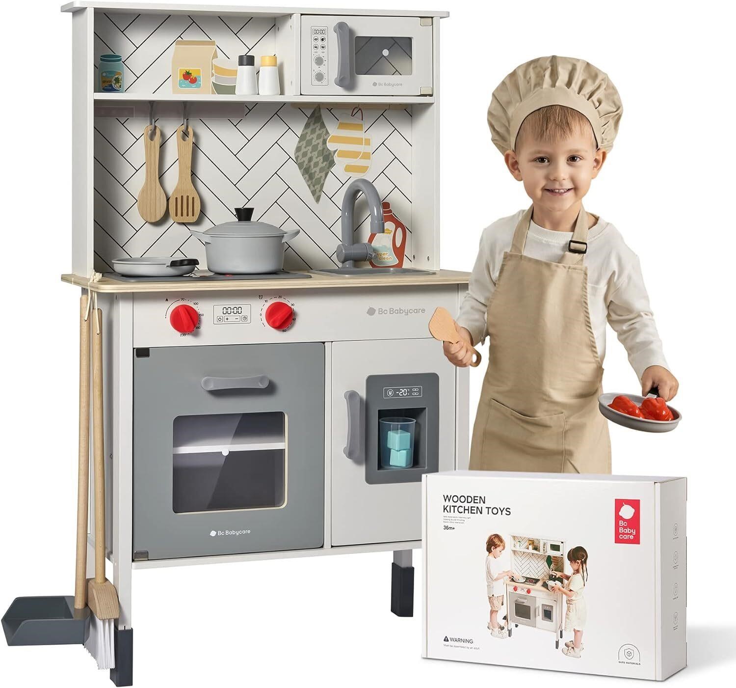 Bc Babycare Wooden Kitchen Playset 1-3yrs