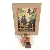 Anri Shadow Box, Carved Figures