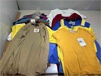 Assorted NWT ladies clothing.
