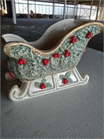 Decorative Christmas sleigh