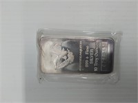 (1) 1 ozt .999 silver bar