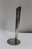 A Single Silverplated Candle Holder