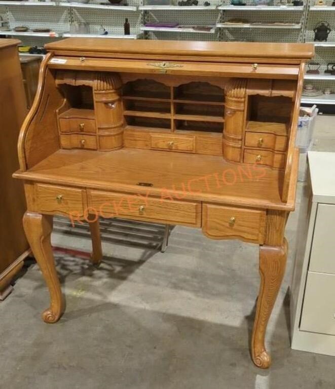 Roll top Secretary desk