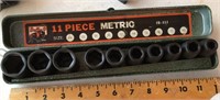 11-piece metric impact wrench set