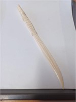 Alligator Bone Hair Pc. Brought Back From India