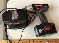 Craftsman impact with two batteries and charger
