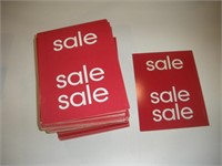 (100+) Sale Cardboard Signs  7x9 inches