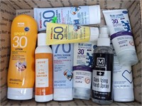 Sunscreen lot