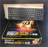 Replacement keyboard and motherboard