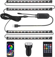 Bawoo LED Car Lights  48 LED  RGB  APP Control