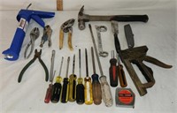 Screwdrivers, Wrenches, Wire Cutters, Hammer