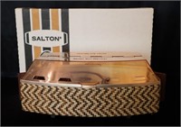 Vintage Salton Bun Warmer Hotray w/ Box
