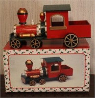 Wooden Train Decoration in Box