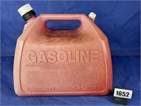 Plastic 5 Gallon Gas Can