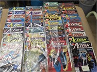 Vintage Action Comics Weekly 38 issue lot