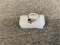 NEW Amethyst and Sterling Silver Ring – Size 9