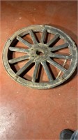 Wood Spoke Wheel 22.5 inch Diameter