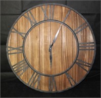 Solid Wood Whisper Quiet Ticking Wall Clock