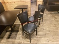 (4) METAL DINING CHAIR