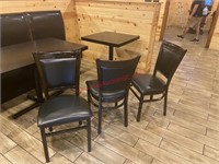 (4) METAL DINING CHAIR