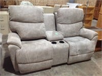 Electric reclining sofa small hole on foot rest