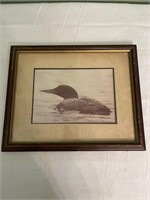 FRAMED DUCK - ARTIST SIGNED