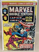 Marvel comics double feature featuring Captain