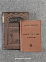 Antique Books - History of Rome etc