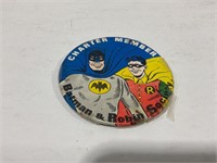 Charter remember Batman and Robin pin