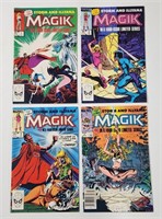 MARVEL STORM & ILLYANA MAGIK COMIC BOOKS NO. 1-4