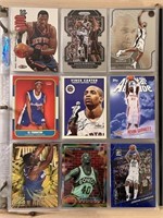 Lot of 9 NBA Basketball Prizm, Color, Rookies