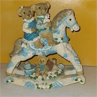 Bears on Rocking Horse