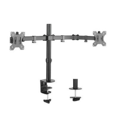 MON Desk Mount Dual Arm LCD 13" - 32"