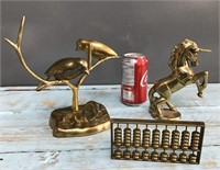 Brass decorations