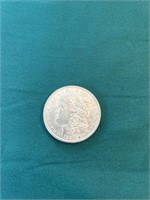 1888 O Morgan silver dollar
