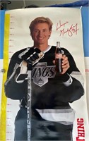 6 foot Wayne Gretzky Coca Cola Poster