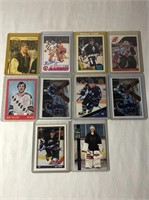 10 In Person Autographed Hockey Cards Lot #1