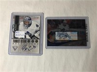 Reimer & Gardiner Autographed Hockey Cards