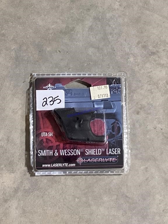 Smith and Wesson shield laser