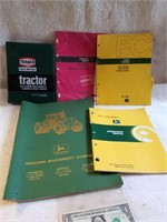 Vintage John deere road atlas , owners manuals,