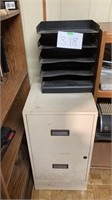 Paper sorter and two drawer filing cabinet BOF