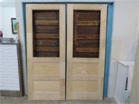 SOLID WOOD DOORS - NO GLASS 32"X 81"